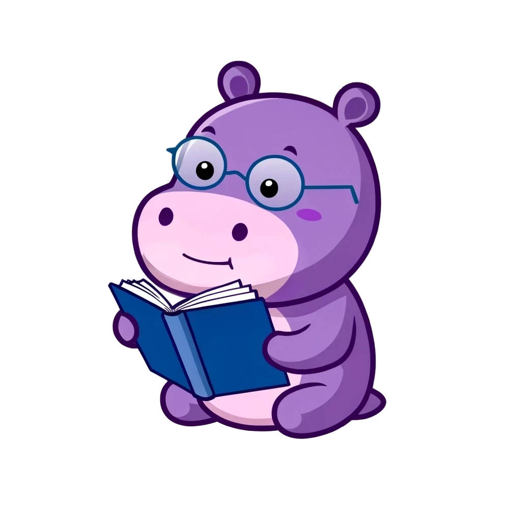 Hippo Memory Learning dark logo